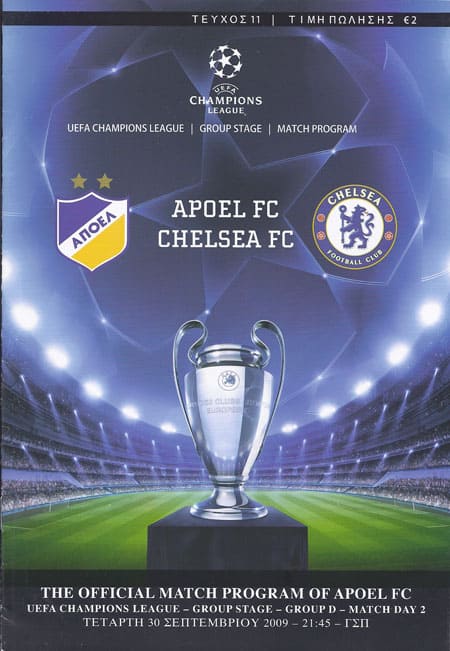 APOEL Nicosia v Chelsea FC